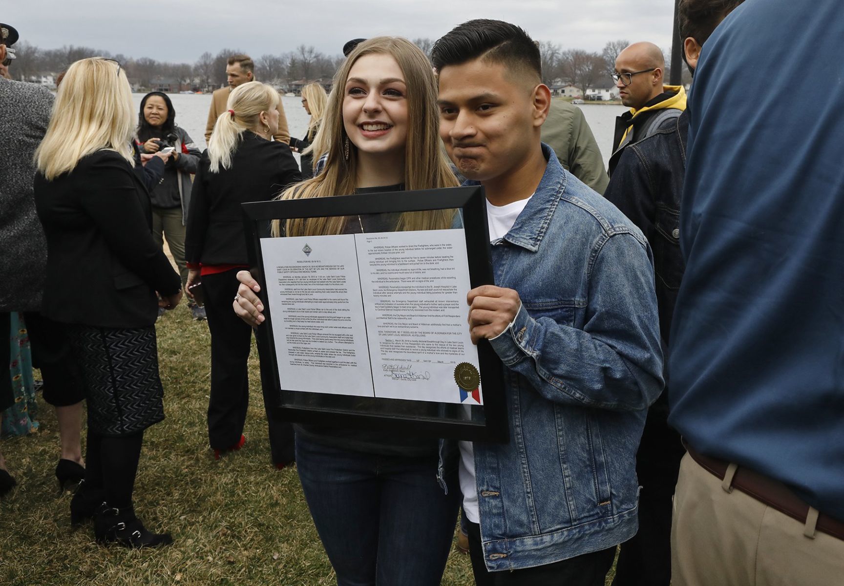 Local First Responders honored in Rescue Movie